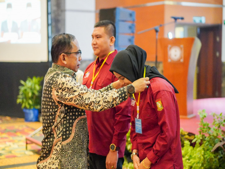 Rapat Koordinasi PKH Dihadiri Pj Bupati Kampar Diwakili Asisten lll Setda Kampar