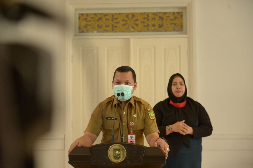 Anggota DPRD Riau Positif Covid-19 Membaik