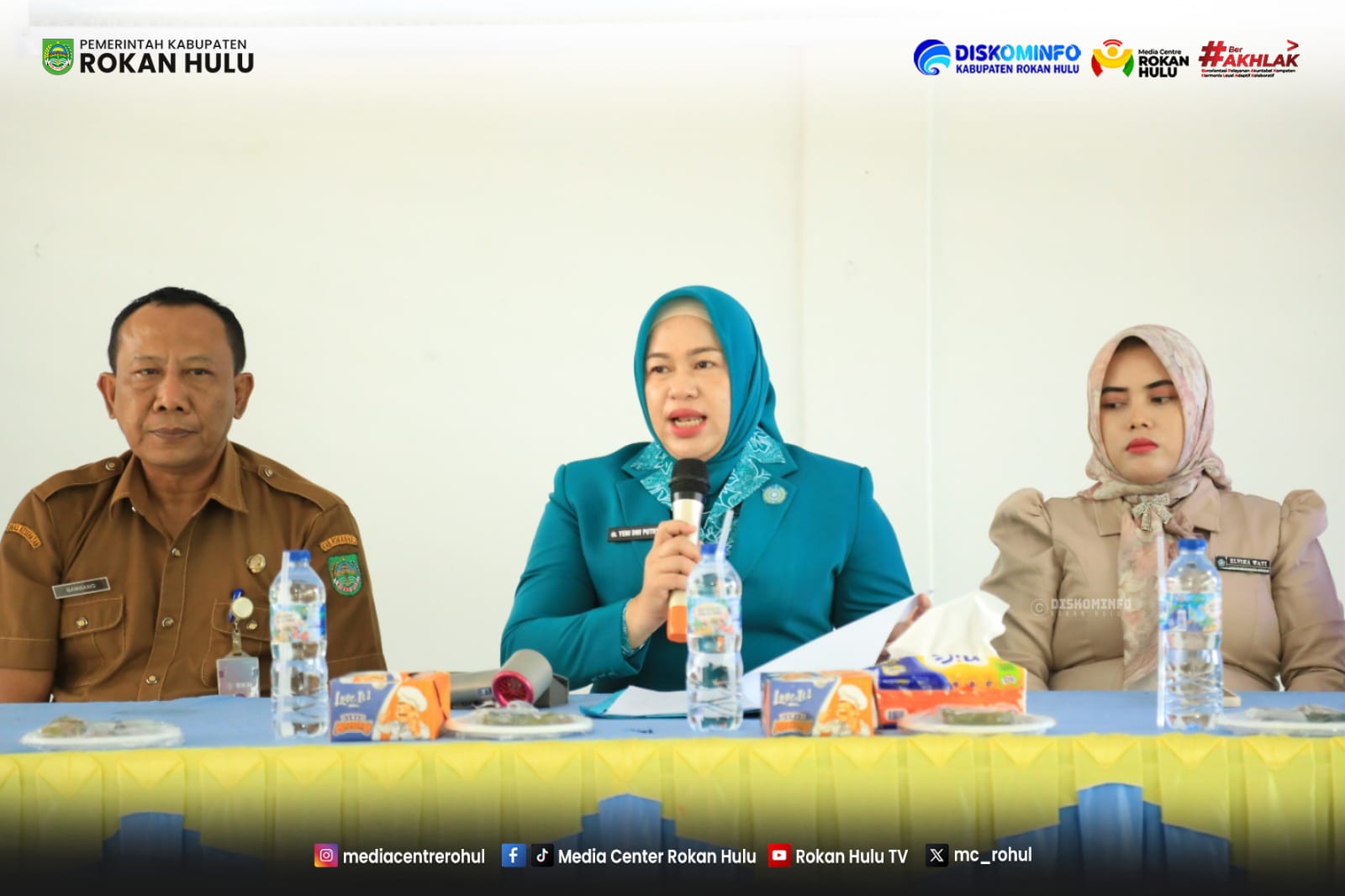 PKK Rohul Gaungkan Indonesia Emas 2045 di HKG ke-54 Tambusai