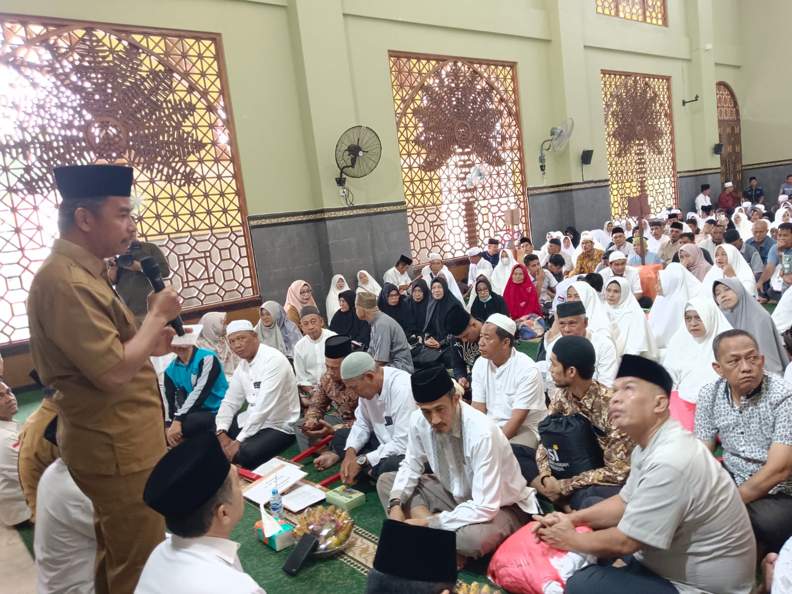 Manasik Haji Tingkat Kabupaten Kampar Resmi Dibuka Pj Sekda Didampingi Kakan Kemenag