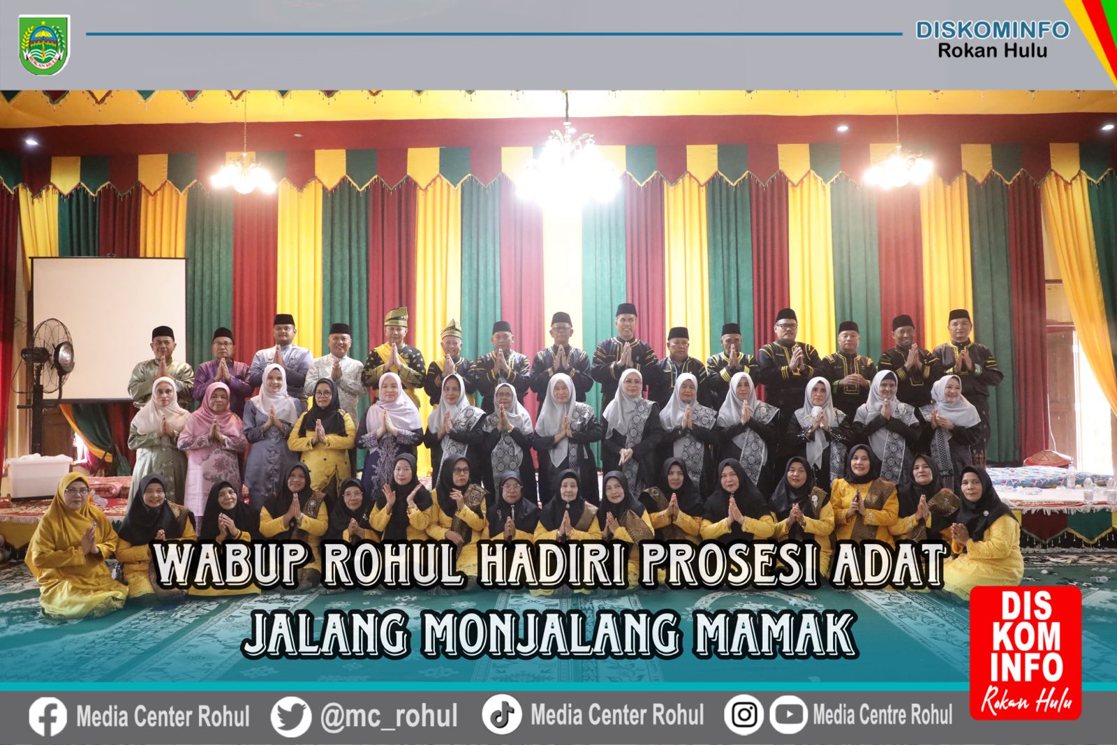 Wabup Rohul: Adat Jalang Monjalang Mamak Harus Dilestarikan