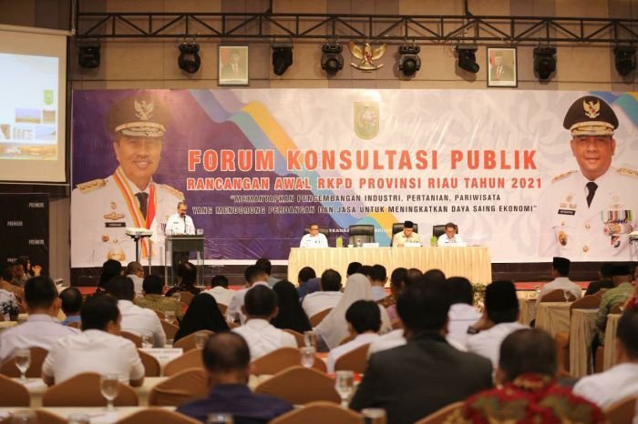 Pemprov Riau Gelar Forum Konsultasi Publik RKPD 2021