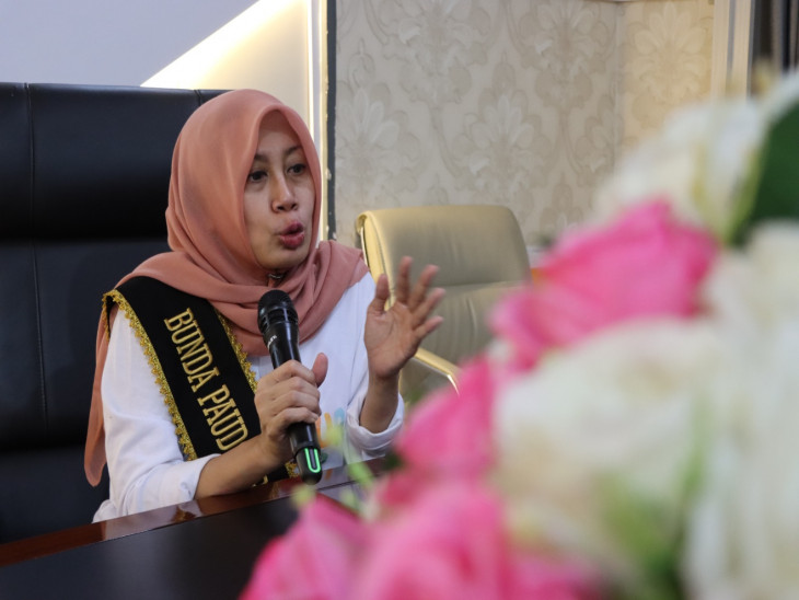 Bunda Paud Kampar Lakukan Podcast Perdana Bersama Radio Swasta Nasional