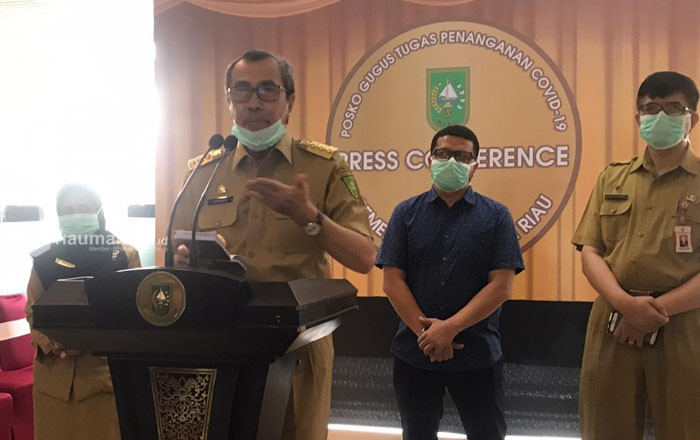 Pemprov Riau Susun Rencana Penerapan PSBB