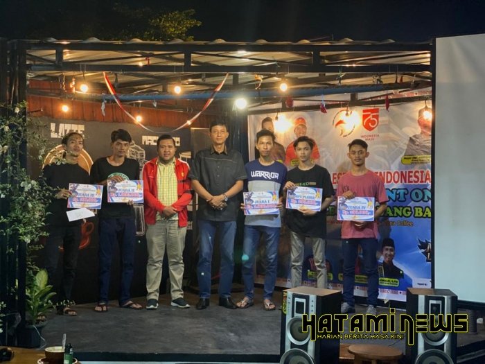 Ketua Pengcab Esport Kuansing Rocky Ramadani Ucapkan Selamat Kepada Team Red Viper