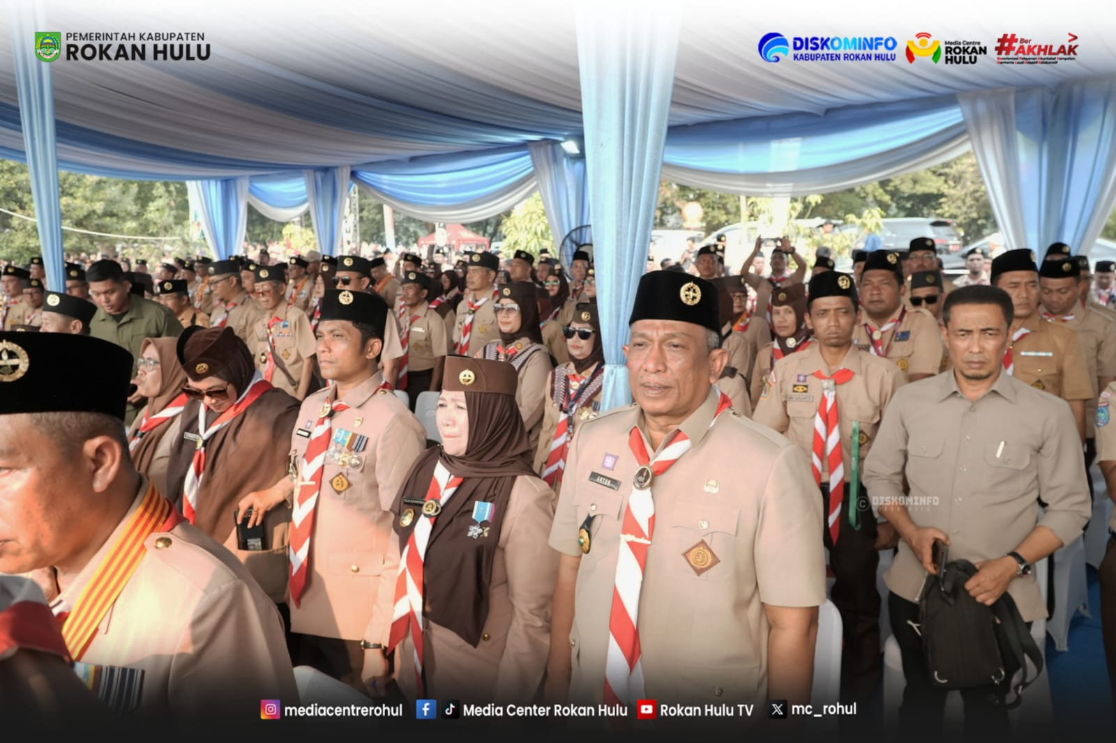 Bupati Anton Hadiri Pembukaan Jambore Nasional XII Tahun 2026 di Buperta Cibubur