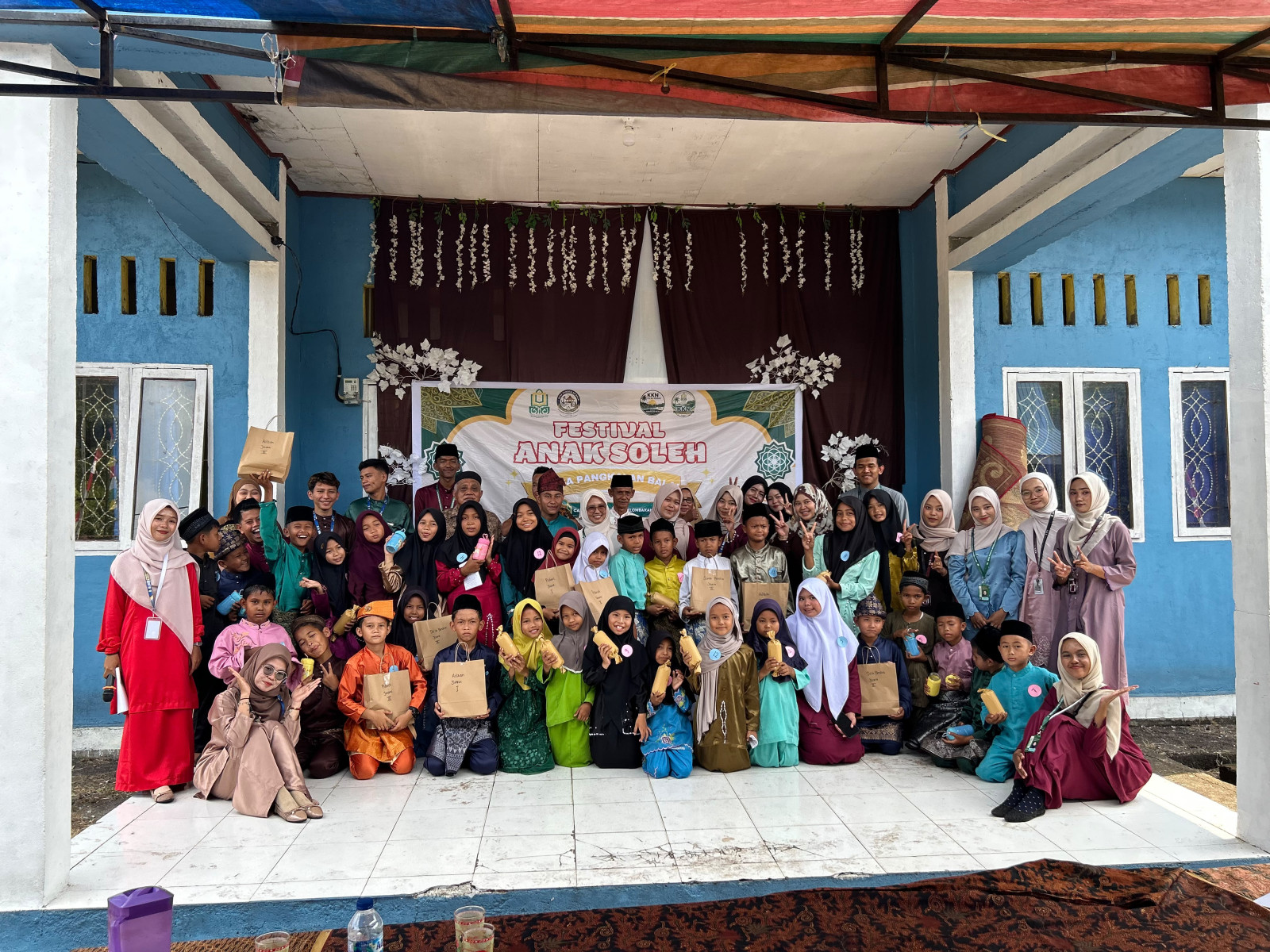 Festival Anak Sholeh Digelar Mahasiswa KKN IAIN Datuk Laksemana Bengkalis, Dorong Generasi Islami