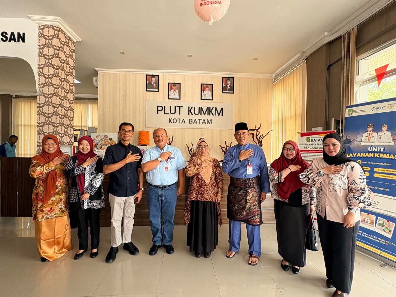Tingkatkan Ekonomi Kerakyatan, Wabup Kampar, Misharti Kunker ke PLUT KUMKM Batam