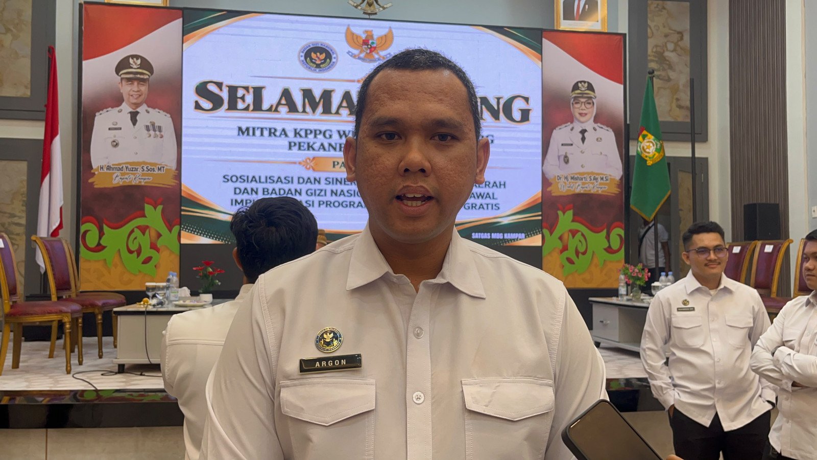 Wabup Kampar, Misharti Perkuat Sinergi BGN dan Satgas MBG, 13 Dapur SPPG di Kampar Siap Beroperasi