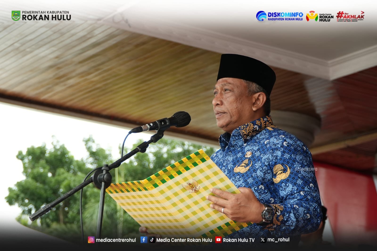 Peringatan Sumpah Pemuda ke 98, Bupati Rohul Pesan Semangat Gigih
