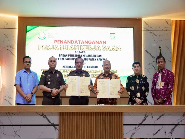Penandatanganan Kerja Sama Pemkab dan Kejari, Perkuat Kepastian Hukum dan Tata Kelola Pemerintahan