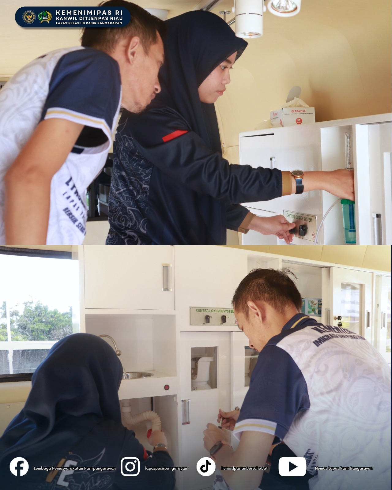 Ambulans Lapas Pasir Pangaraian Dipastikan Siap Operasi