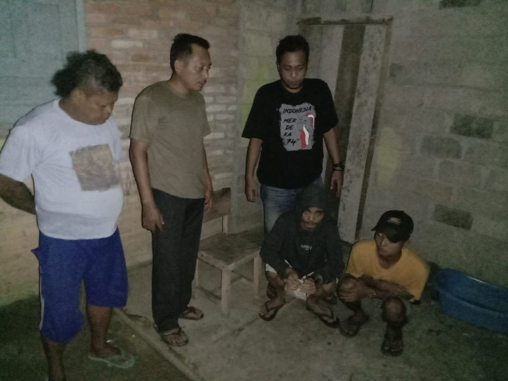 Terkait Narkoba, Dua Orang Warga Desa Langsat Hulu Diciduk Polres Kuansing 