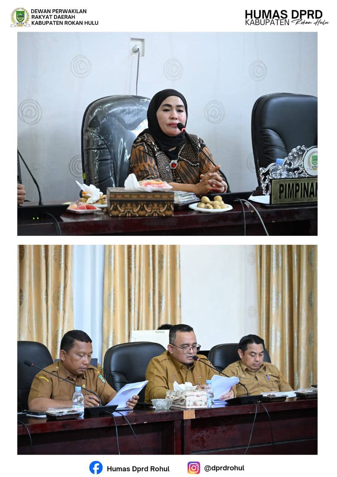 DPRD Rohul Tindaklanjuti Evaluasi Gubernur terhadap Ranperda APBD 2026
