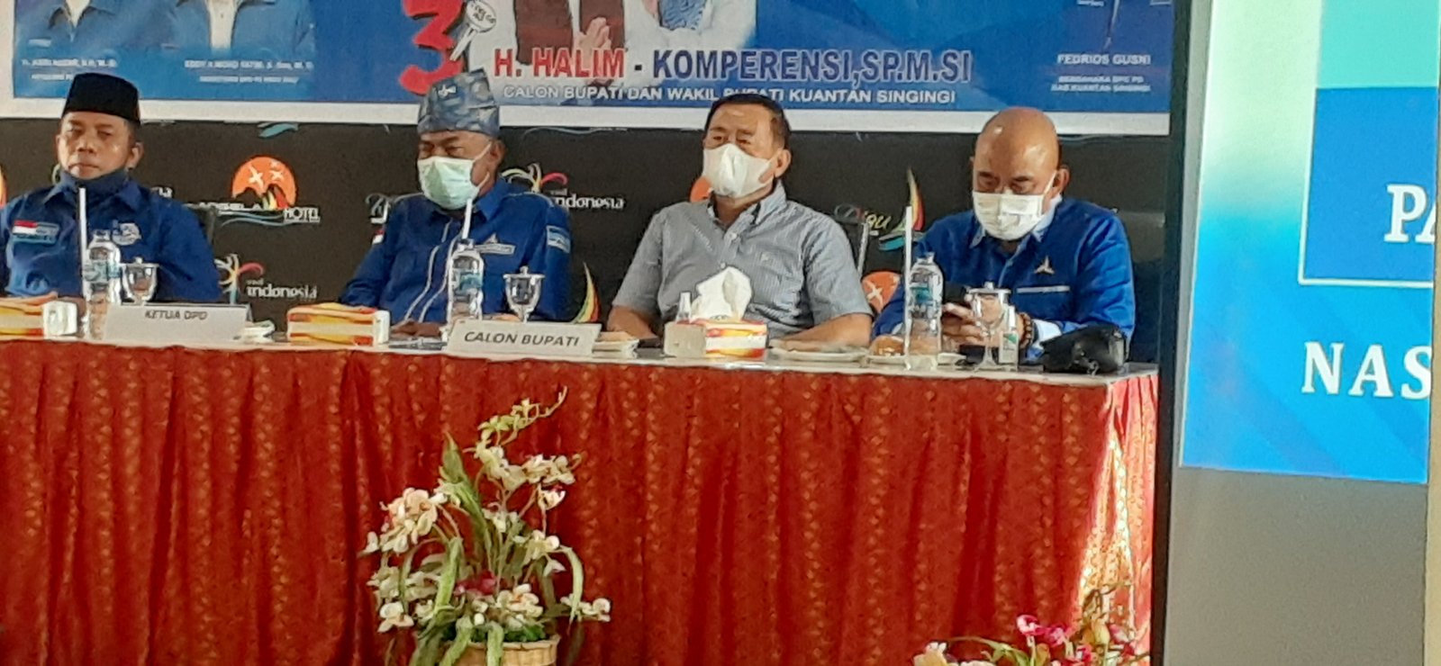 Gelar Rapat Konsolidasi, Partai Demokrat Usung Halim Dan Komperensi "Harapan Kita"