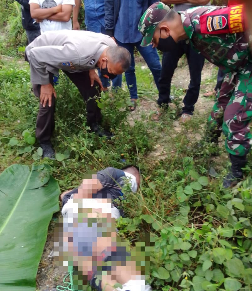 Diduga Korban Pembunuhan, Mayat Mr X Ditemukan Ditepi Jalan Lintas Bangkinang - Petapahan