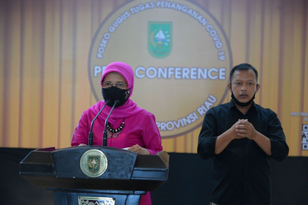 Bertambah 223 Kasus Konfirmasi, Dari Pekanbaru 121 Kasus 