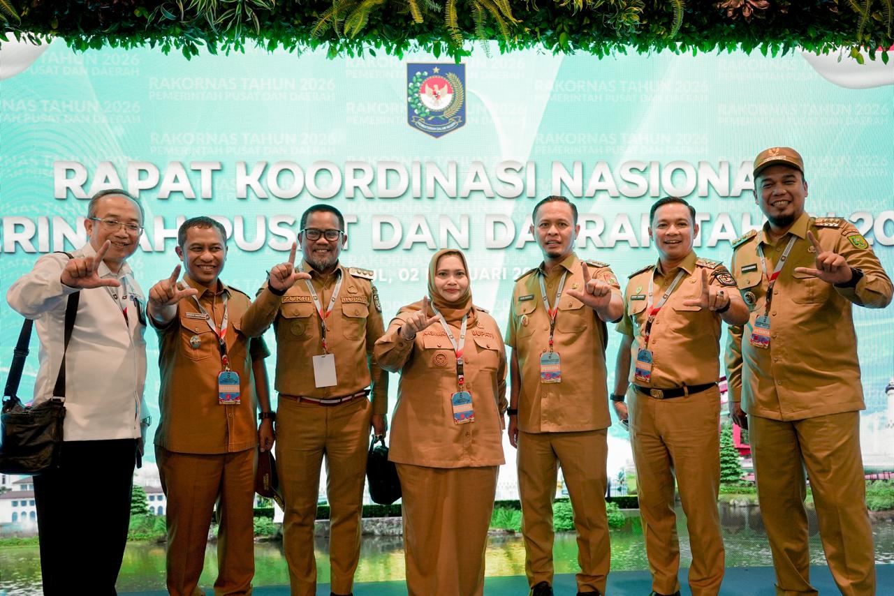Rakornas di Sentul Dihadiri Bupati Bengkalis, Presiden Prabowo Tekankan Kerja Nyata untuk Rakyat