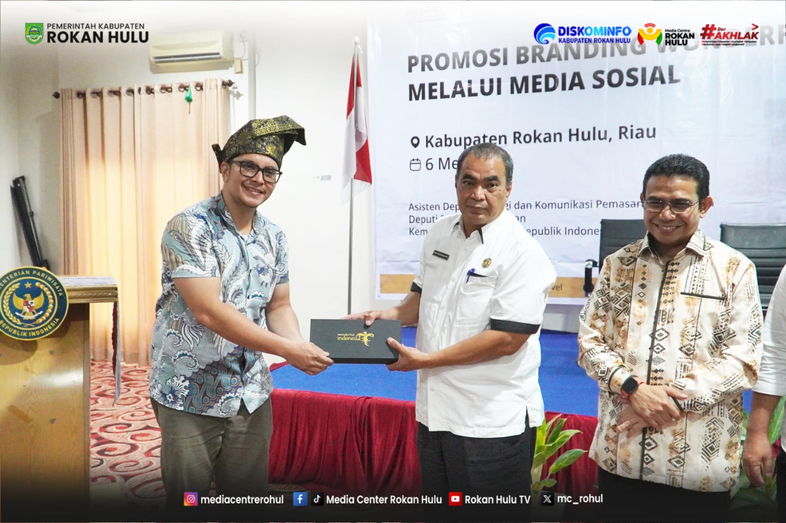 Promosi Wisata Rohul Go Digital, Gandeng DPR RI dan Kemenpar