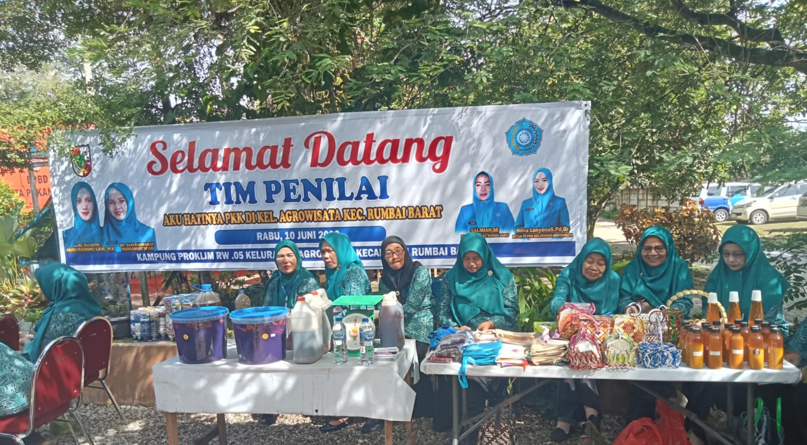 PKK Rumbai Barat Kompak, Camat, Lurah dan Ibu Wako Satu Barisan Lawan Stunting, Jaga Ketahanan Panga