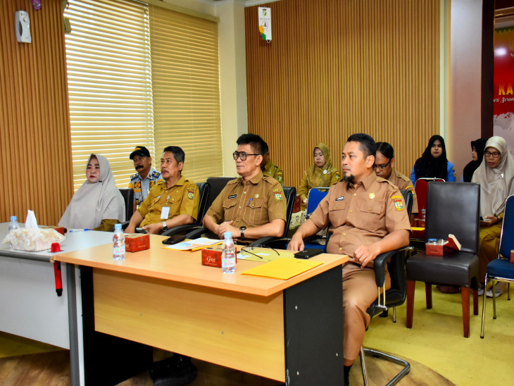 Zoom Meeting Tim Pengendalian Inflasi Daerah Bersama Kemendagri, Diikuti Kadis Sosial Kampar