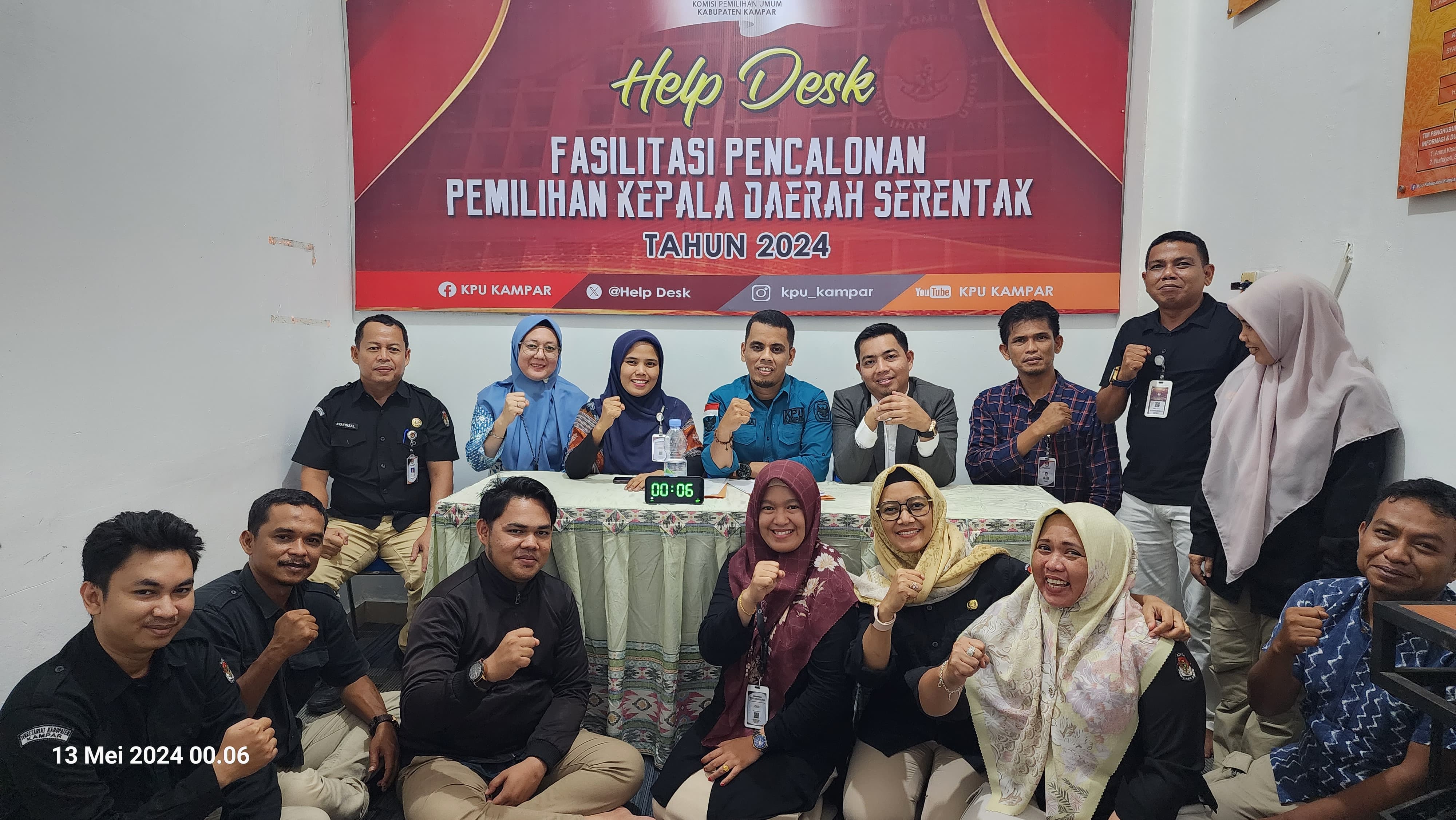 KPU Beberkan Tidak Ada Calon Pilkada Kampar Maju Melalui Jalur Independen