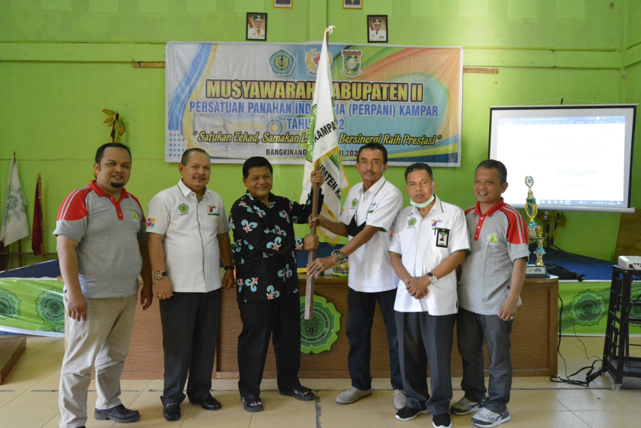 Fahmil Pimpin Perpani Kampar Periode 2022 - 2024