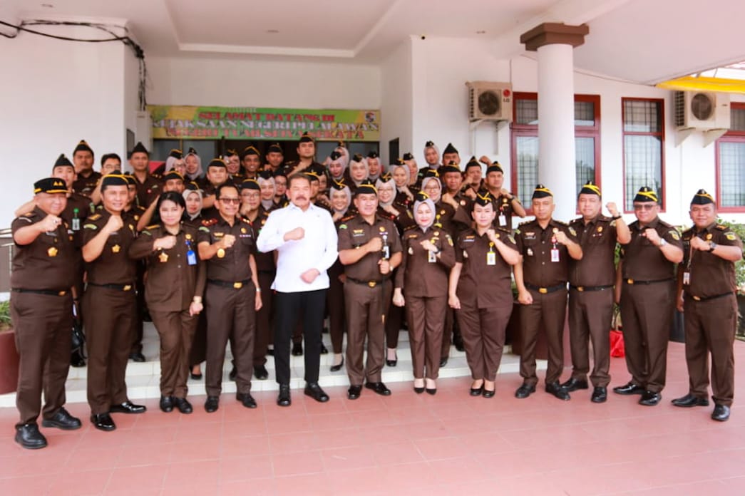 Jaksa Agung RI ST Burhanuddin Lakukan Kunker ke Kejari Pelalawan