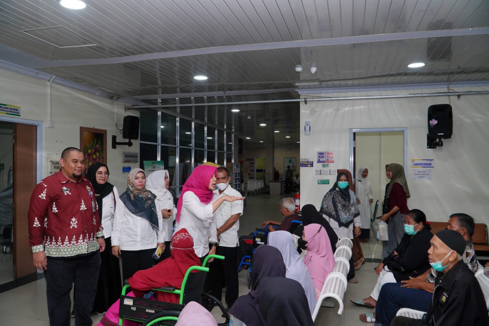 Ketua TP PKK Kampar Lakukan Kunjungan Peninjauan ke RSUD Bangkinang