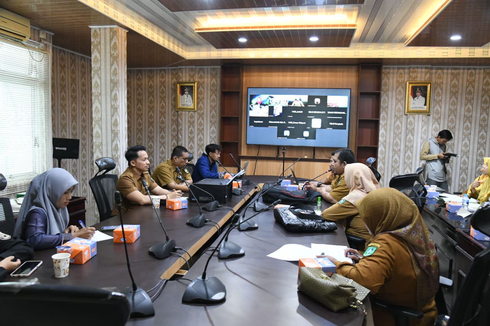 Pemkab Bengkalis Gelar Desk Forum Perangkat Daerah Untuk Wujudkan Satu Data 2025