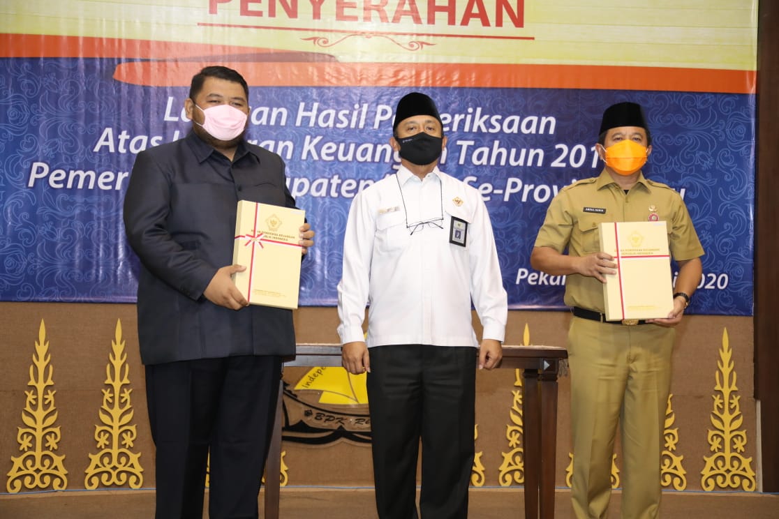  Pemkab Rohul RaiH WTP Empat Kali Berturut-turut dari BPK RI