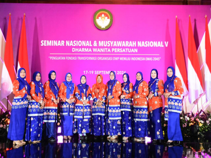 Seminar Nasional DWP 2024, Diikuti Penasehat dan Plt Ketua DWP Kampar