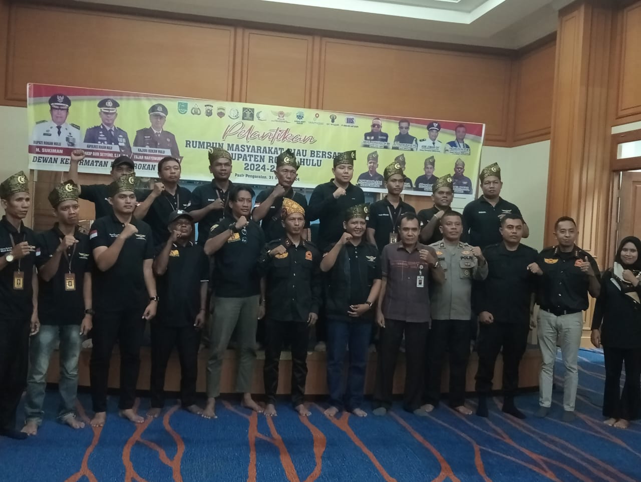 Resmi Dilantik, Ketua RMRB Rohul Akan Sinergi Bersama Pemda