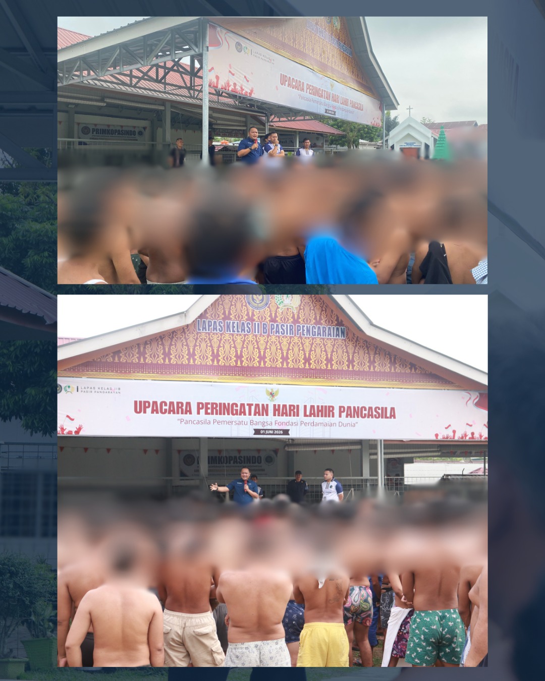 Lapas Pasir Pangarayan Perkuat Keamanan Lewat Sambung Rasa dengan Warga Binaan