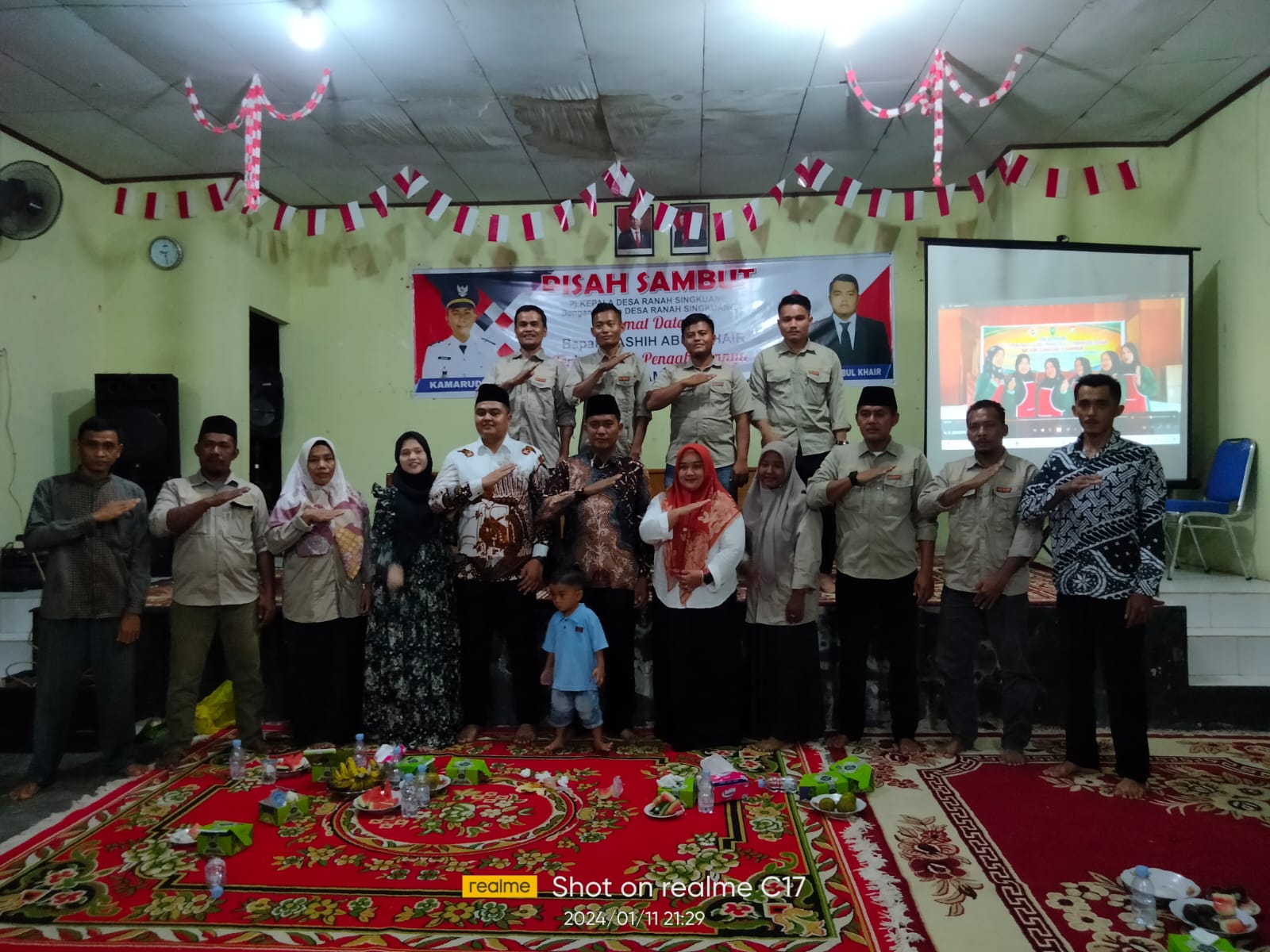 Pisah Sambut Kades Ranah Singkuang, Dari Kamarudin ke Nashih Abul Khair