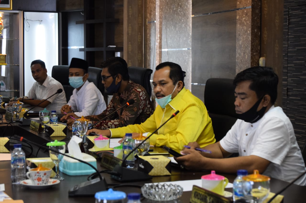 DPRD Meranti Rapat Koordinasi Bersama PT. GCN, Yang Di Duga Serobot Lahan