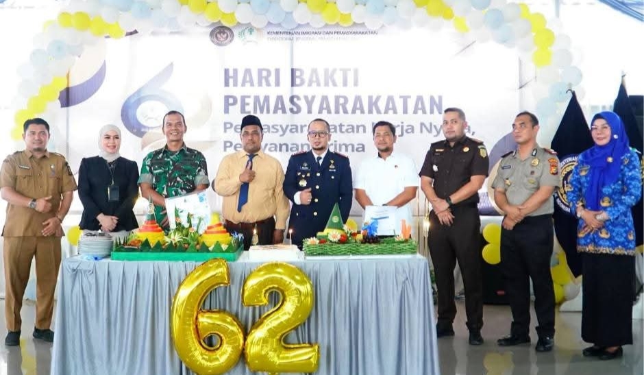 Tasyakuran Hari Bhakti Pemasyarakatan Ke 62 Dihadiri Staf Ahli Bupati Kampar