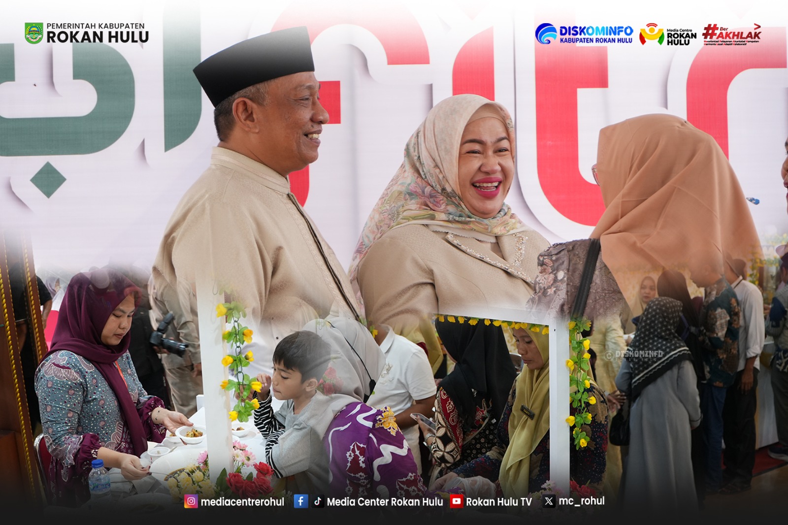 Lebaran di Rumah Dinas, Pemimpin dan Rakyat Menyatu