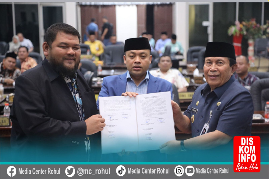Rapat Paripurna DPRD Rohul, Bahas KUA-PPAS T.A 2025 dan Penandatanganan Nota Kesepakatan