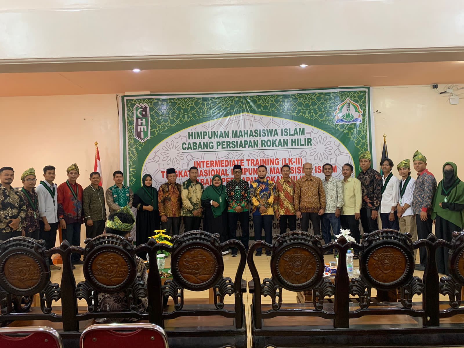 Open Ceremony LK II Tingkat Nasional, Digelar HMI Cabang Persiapan Rohil Dengan Meriah