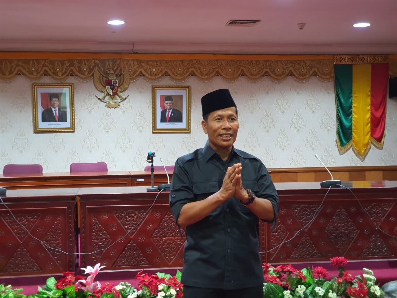 Ketua DPRD Riau Resmi Mengundurkan Diri,  Jika Ada silaf dan Salah Saya Mohon  Maaf