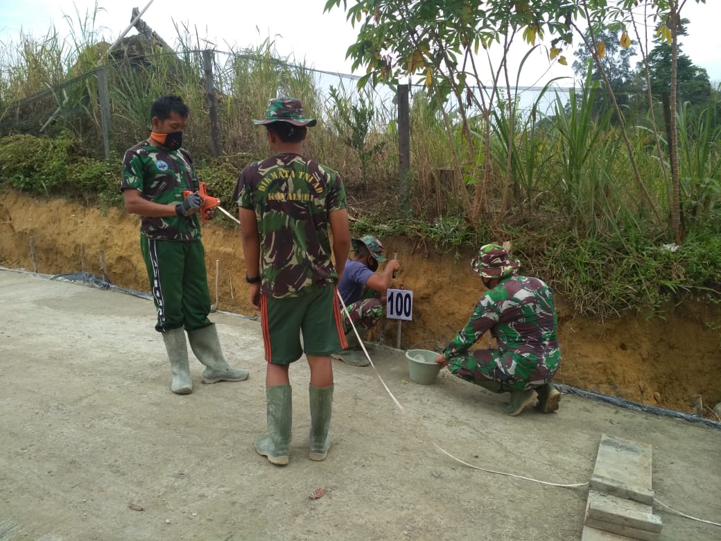 Persiapan Menjelang Kunjungan Waaster Kasad Pada Wasev TMMD