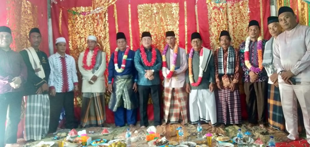 Wabup Halim Bersilaturahim ke Tareqat Sattariyah Surau Kurnia Ilahi Desa Lumbok
