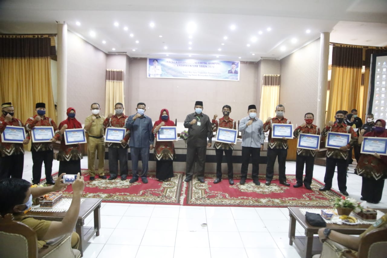 Rakor Pendamping Desa Se-Kabupaten Siak, Alfedri Tetap Himbau Masyarakat Patuhi Prokes Covid 19
