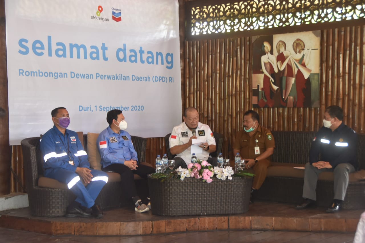 2021 Blok Rokan Dikelola Pertamina, Ketua DPD RI: Semoga Menguntungkan Masyarakat Riau