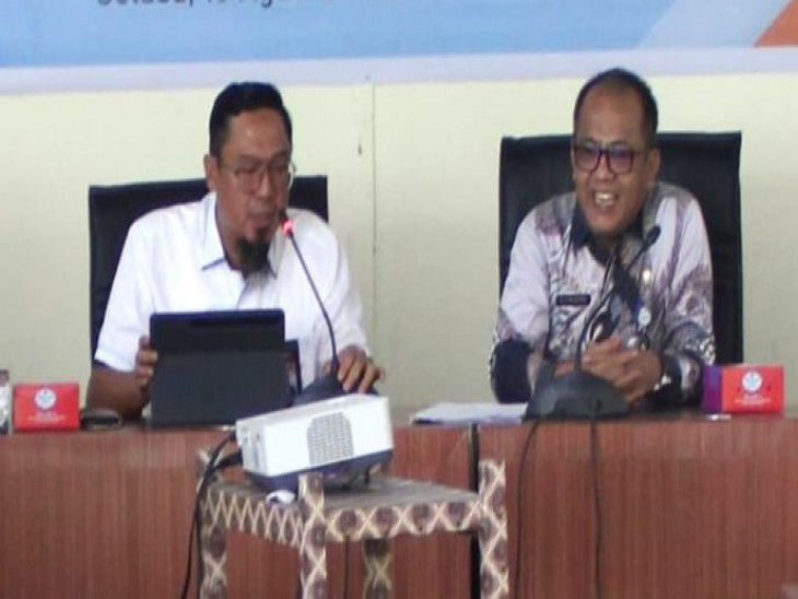 DPMPTSP Kampar Gelar Rapat Evaluasi MPP Yang Dihadiri Seluruh Instansi Layanan