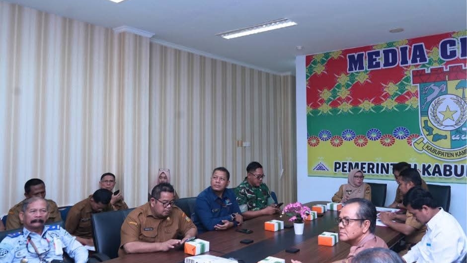 Rakor Pengendalian Inflasi dan Evaluasi Program Nasional Diikuti Wabup Kampar
