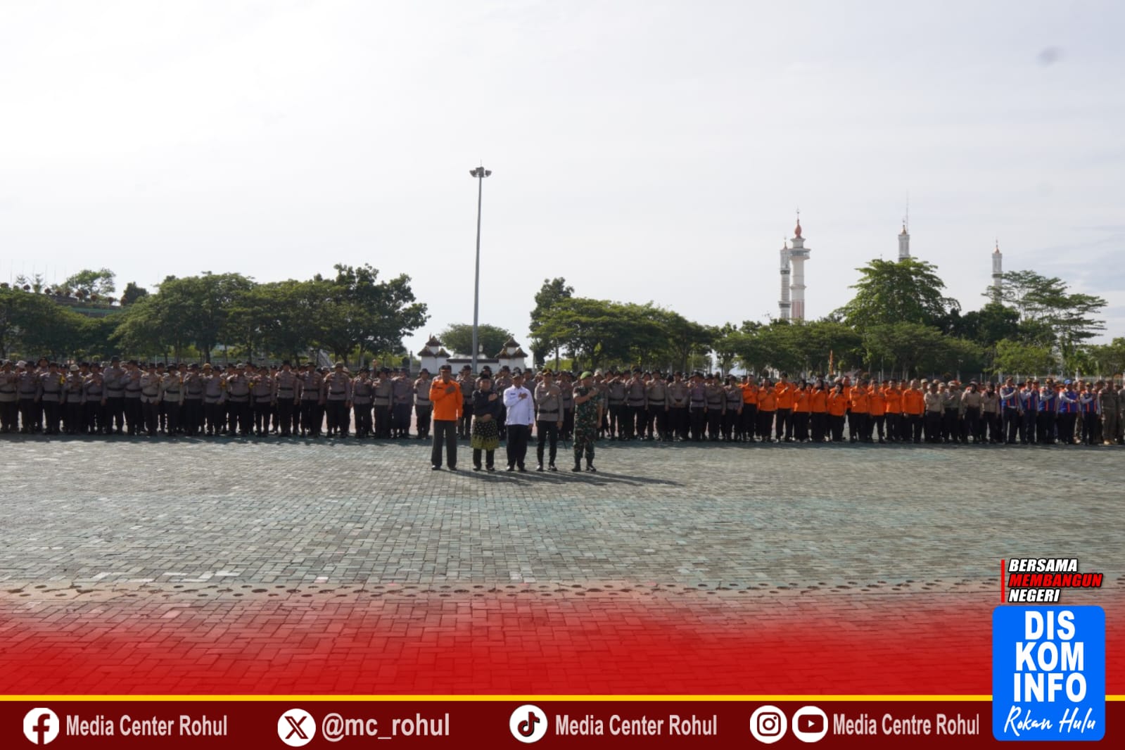 Wabup Syafaruddin Gerakkan Pasukan Siaga Bencana, Rohul Bersiap Hadapi Cuaca Ekstrem