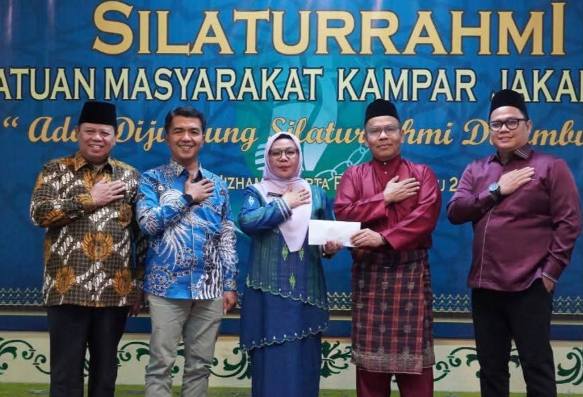 Wabup Kampar Hadiri Silaturahmi Warga Kampar di Rantau Yang Ditaja Oleh PMKJ