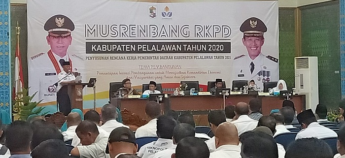 Musrembang-RKPD Pelalawan,-Bupati-Berharap,Agar-Pemerintah-Yang-Akan-Datang-Melanjtkan-Visi-Dan-Misi